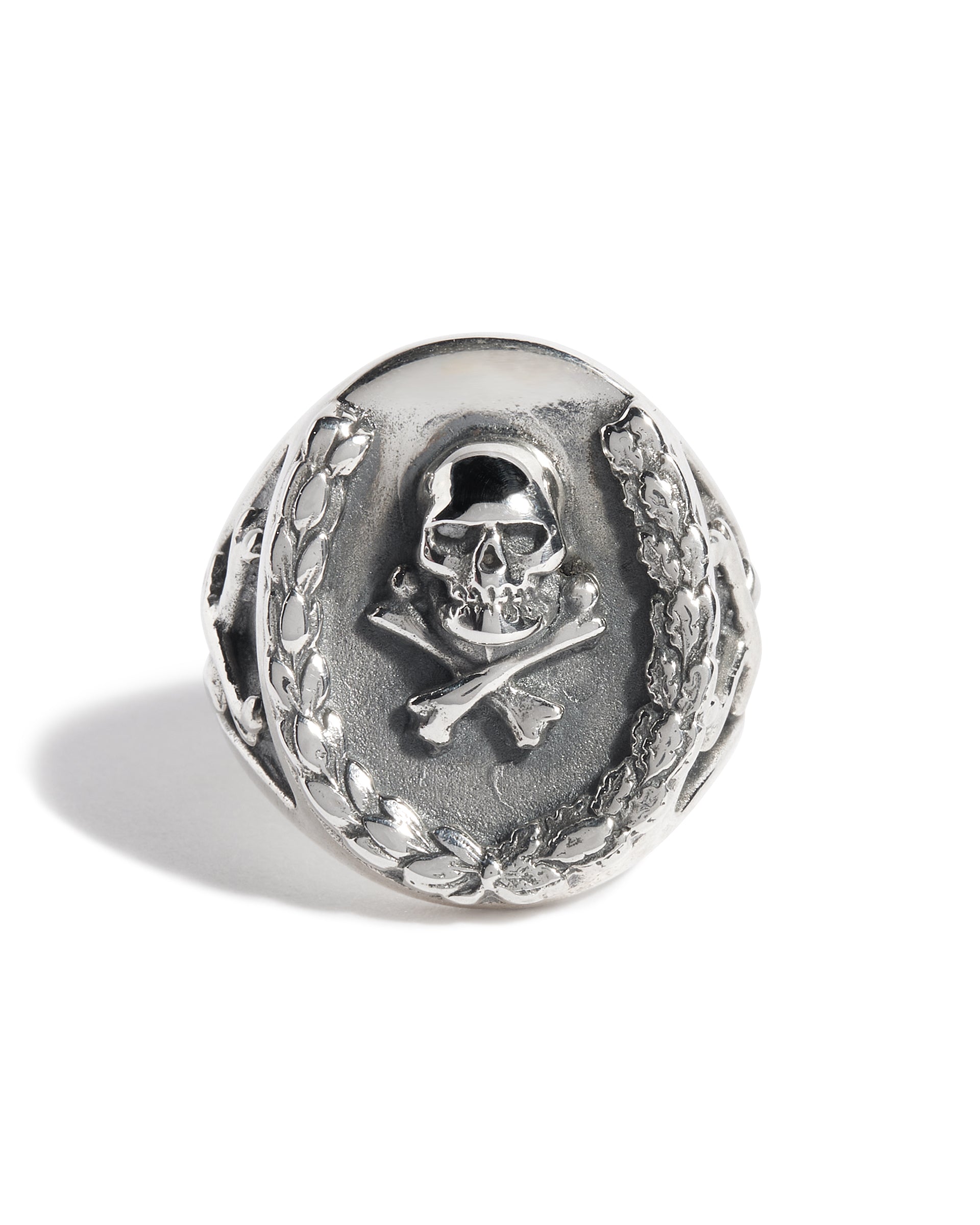 グレートフロッグ　WREATH RING All Silver Wreath Ring – The Great Frog London