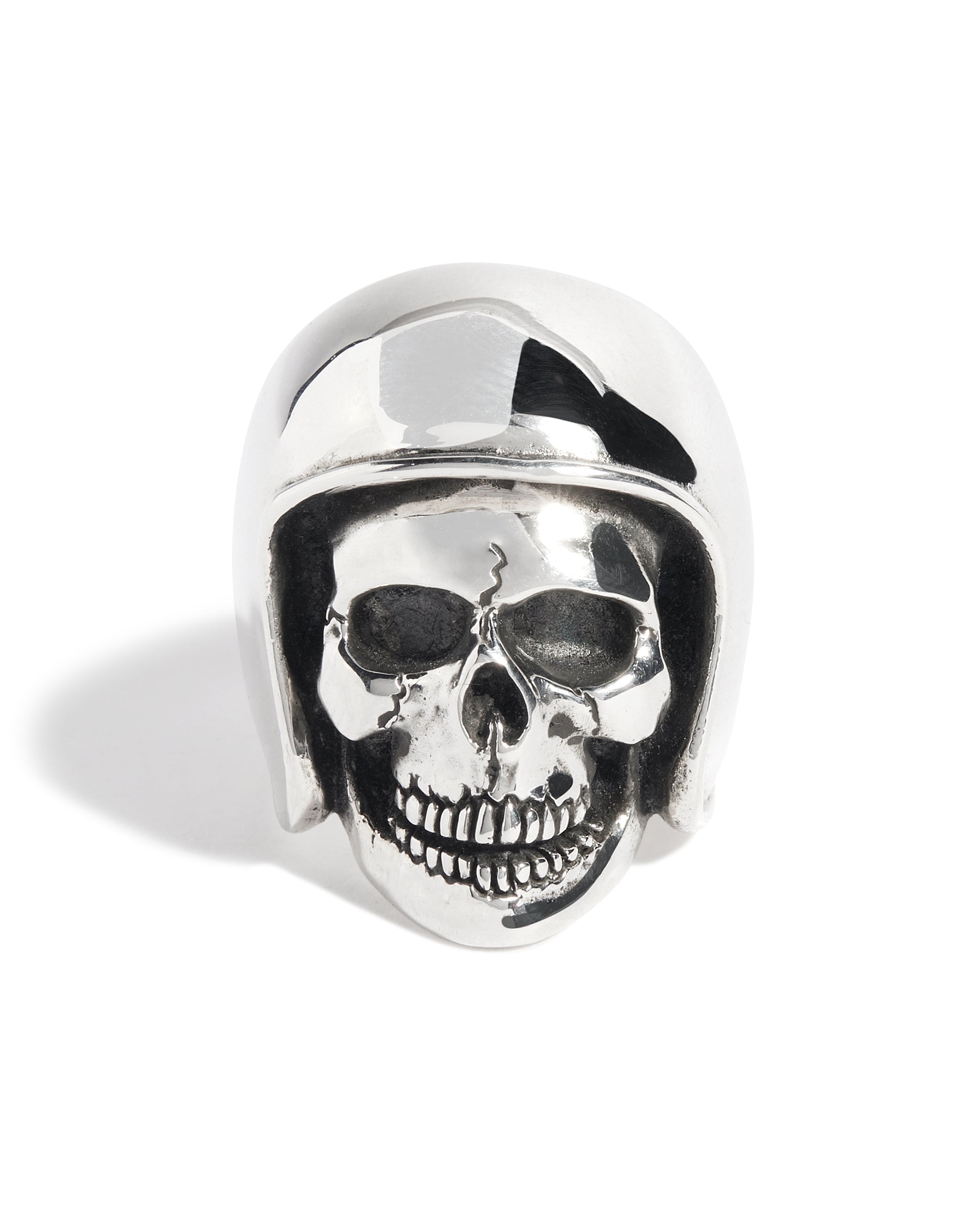 Biker Skull Ring – The Great Frog London