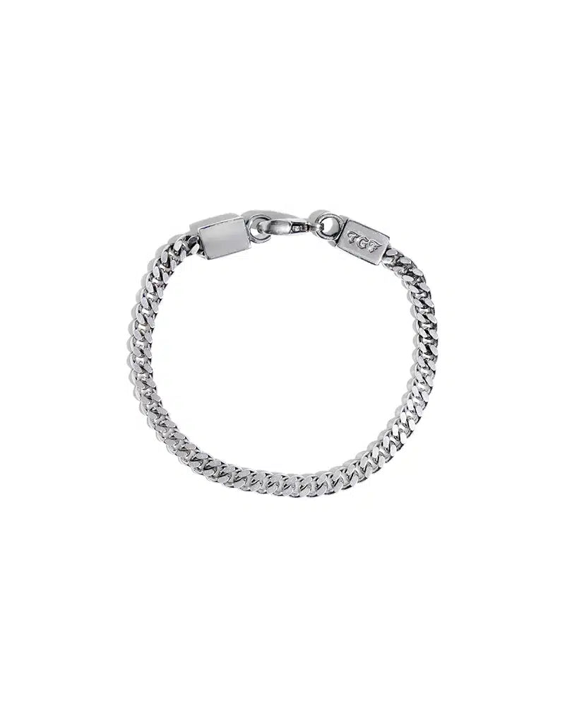 Flat Curb Chain Bracelet – The Great Frog London
