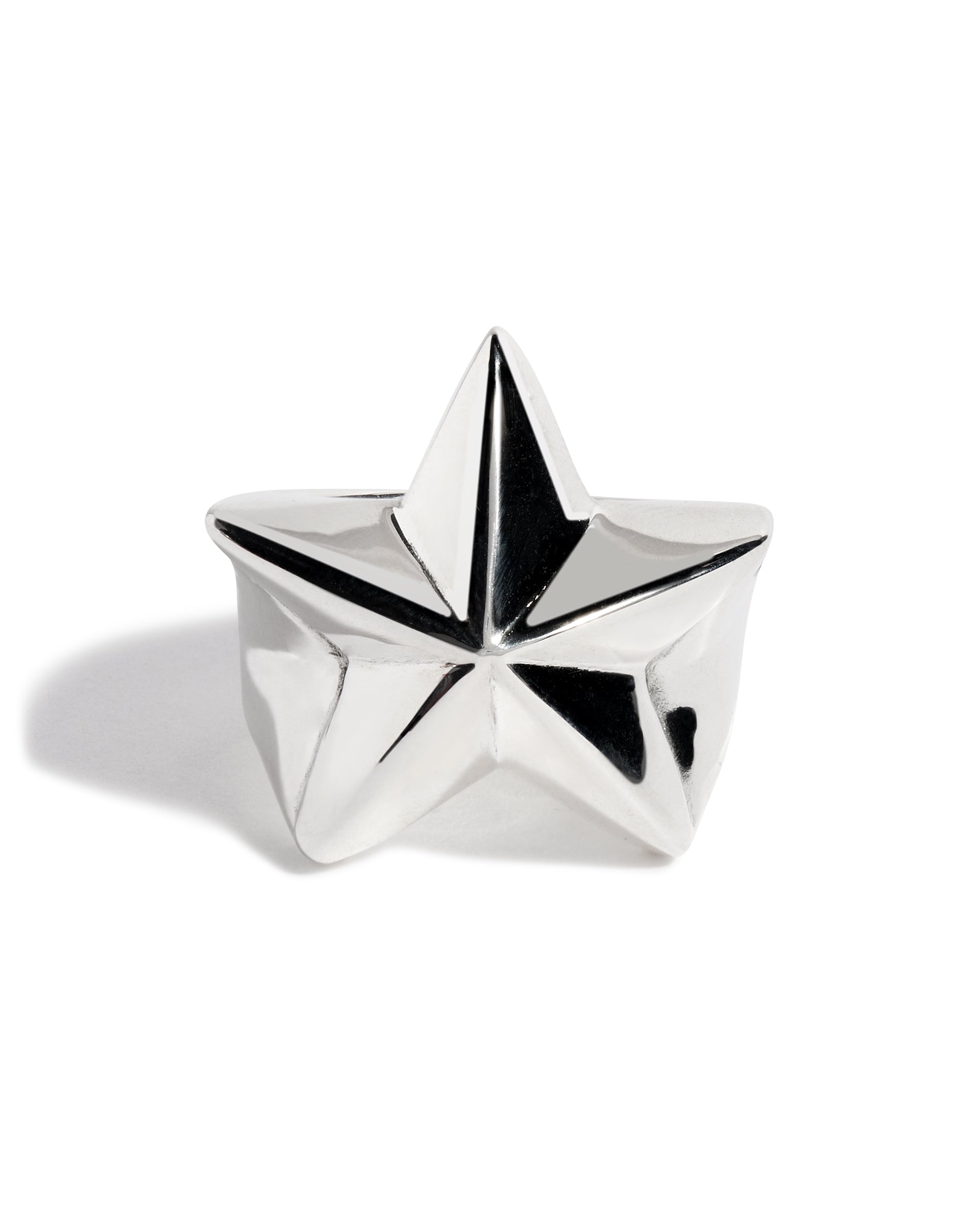 The Great Frog Star Eyes Skull Ring TGF sz 7 US