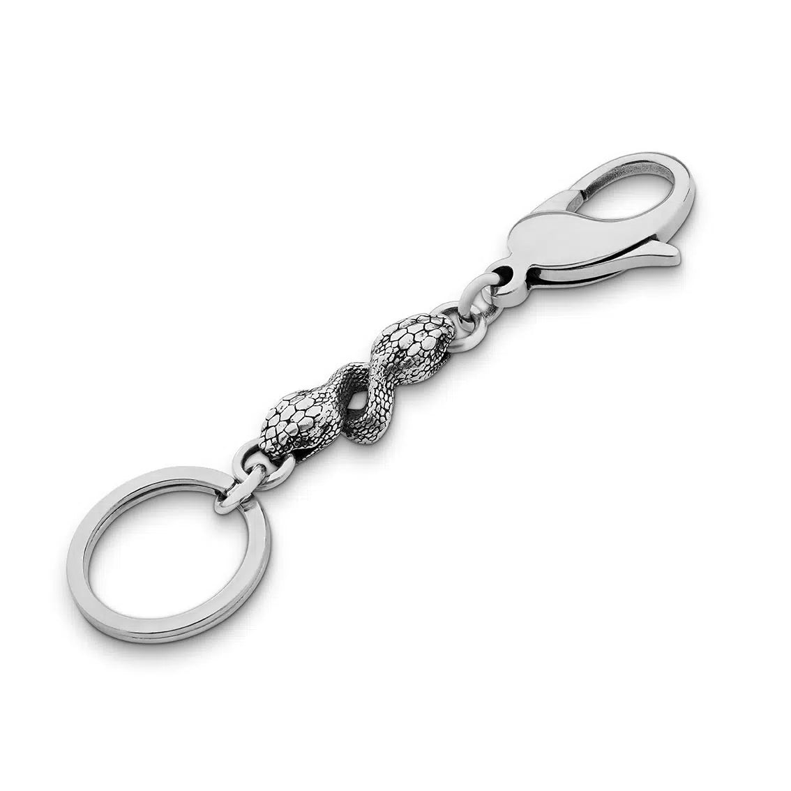 Snake Head Key Ring – The Great Frog London Snake Head Key Ring – The Great Frog London
