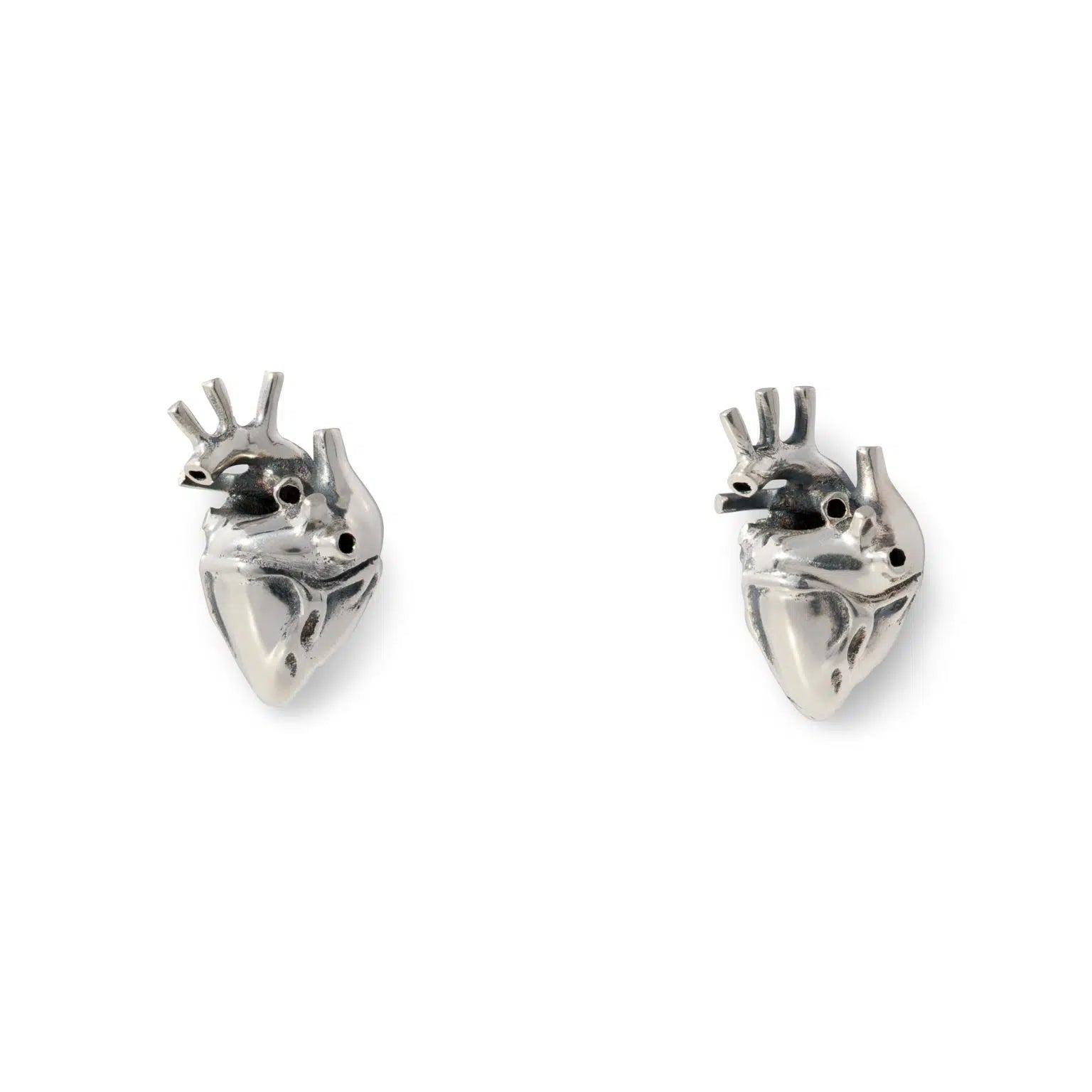 Anatomical Heart Studs (Pair) – The Great Frog London