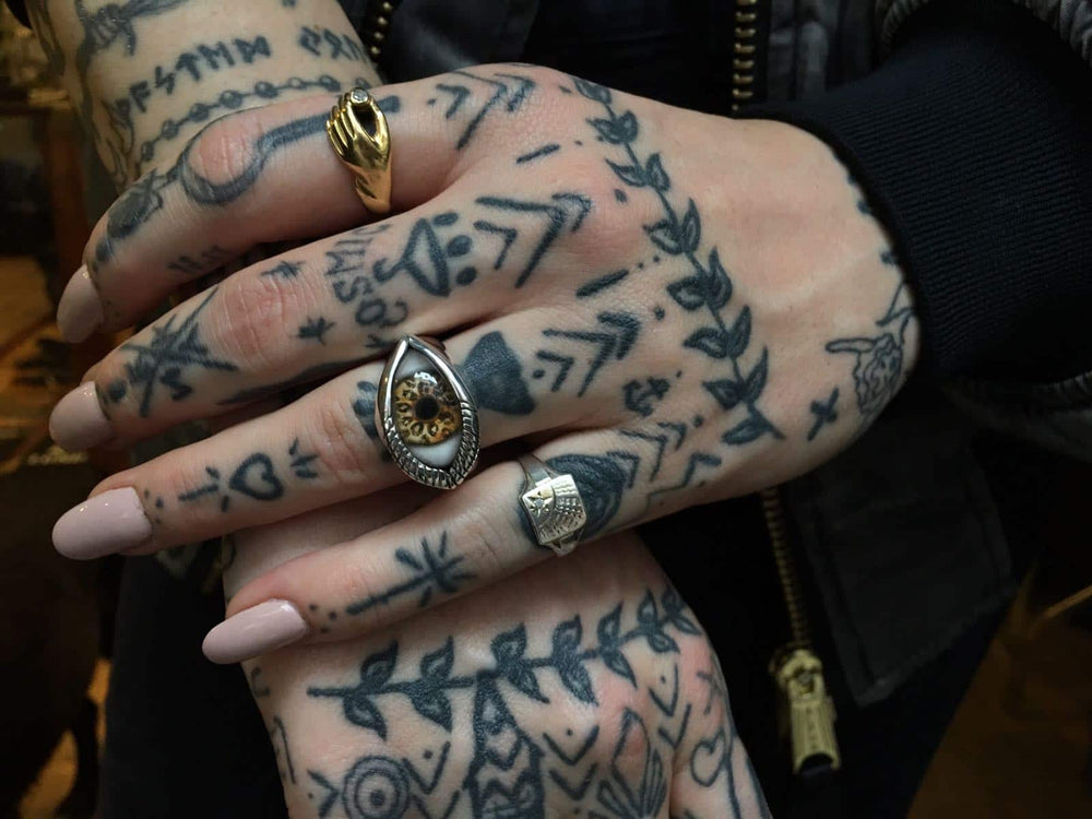 NEW: Animal Print Eye Rings