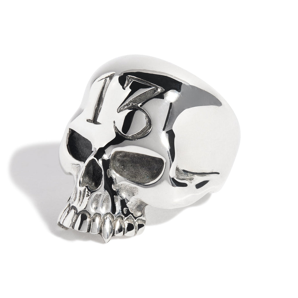 13 Evil Skull Ring