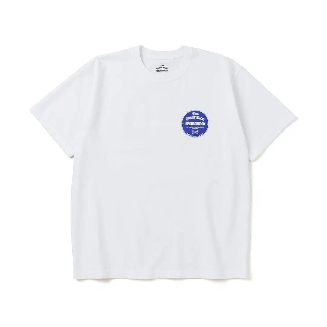 Neighborhood x TGF Blue Plaque T-Shirt – The Great Frog London