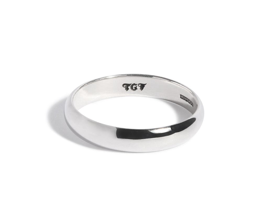 4mm Rounded Plain Band