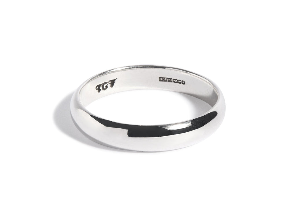 4mm Rounded Plain Band