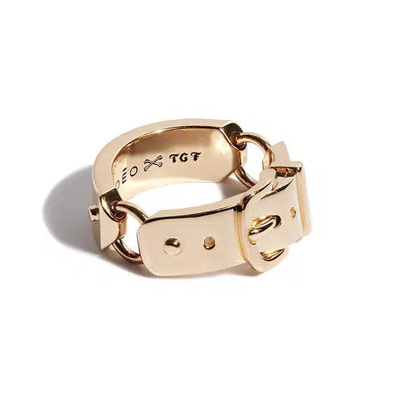 The 9ct Gold Belt Ring