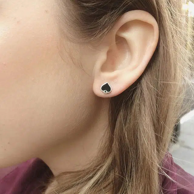 Ace of Spades Studs (Pair)