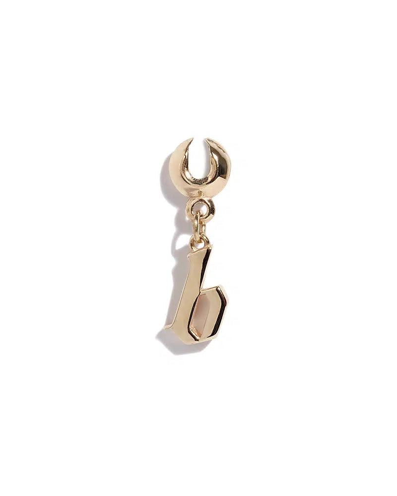 Solid 9ct Gold Sammi Alphabet Charm