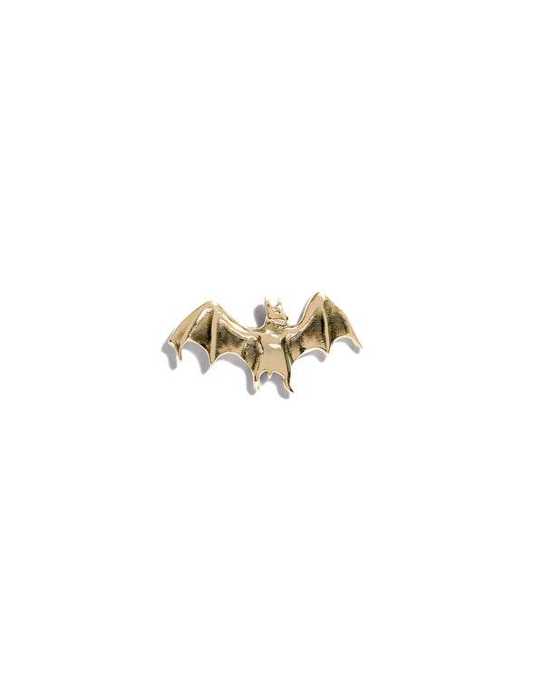 18ct Gold Plated Bat Earring (Single)