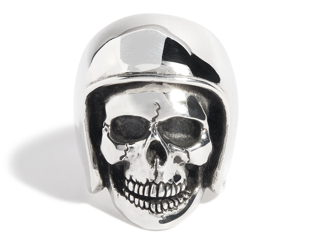 Biker Skull Ring