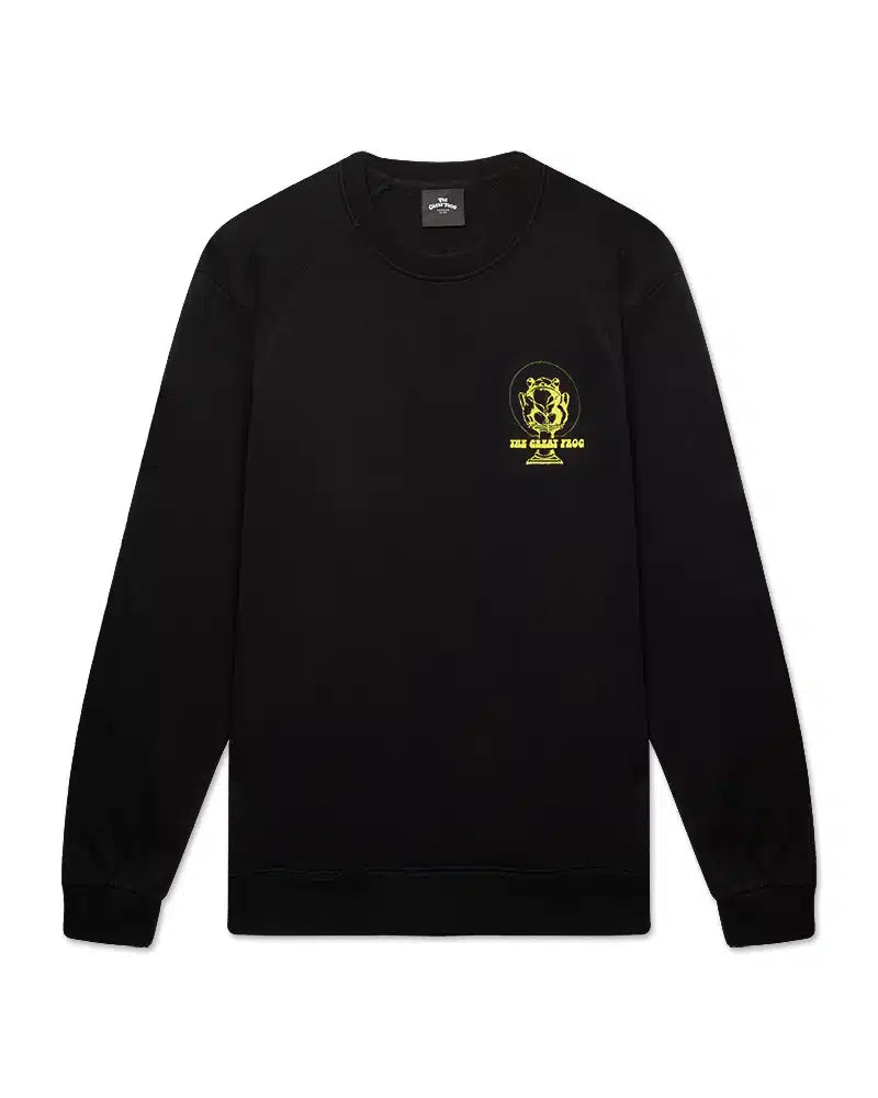 "The Business" Vintage Sweater Black/Yellow