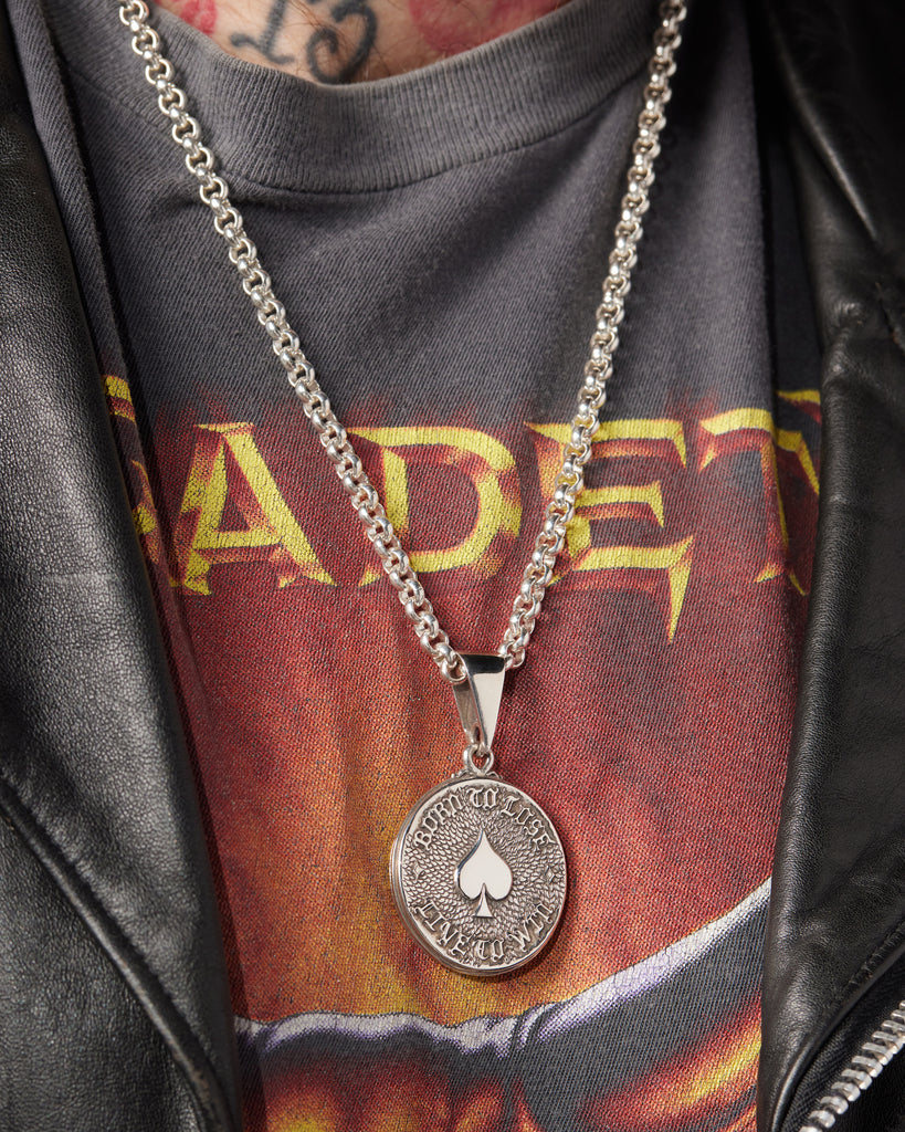 Born To Lose, Live To Win Pendant