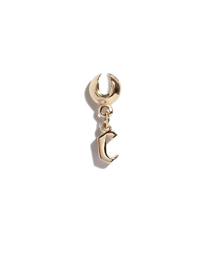 Solid 9ct Gold Sammi Alphabet Charm