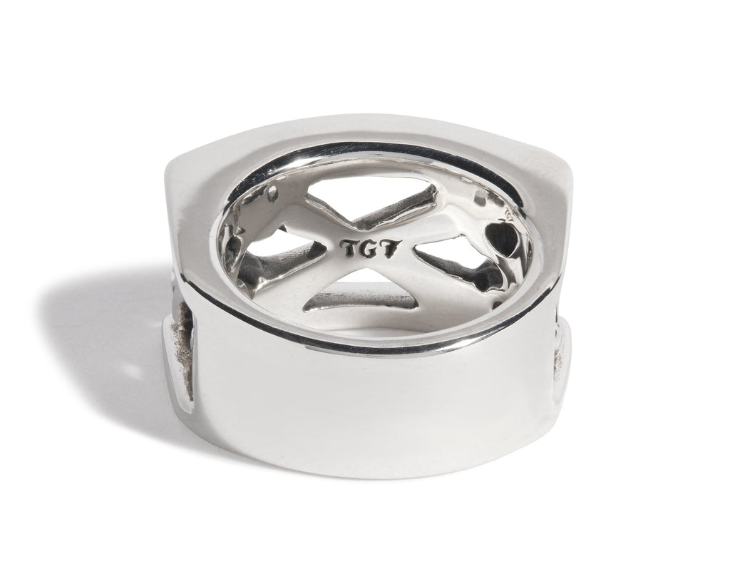 Chunky Crossbones Ring