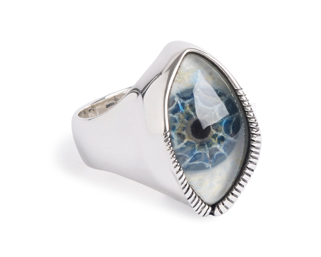 Cobweb Eye Ring
