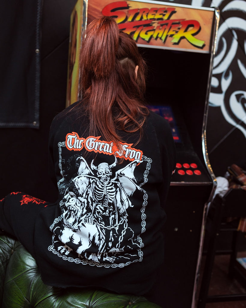 Master of Demons Sweatshirt Crimson