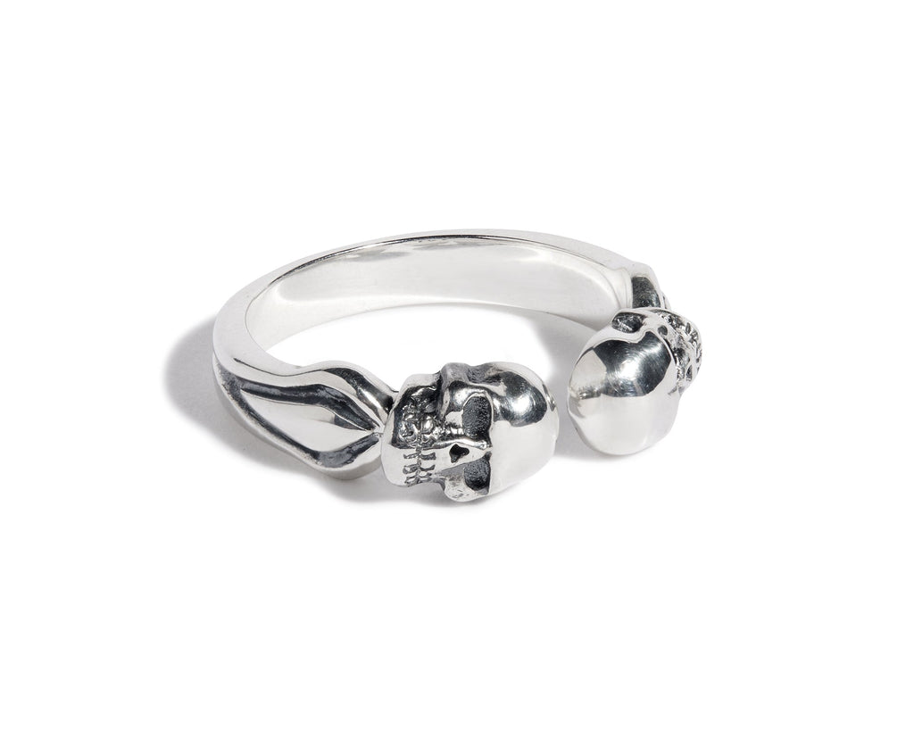 Double Headed Open Skull Band