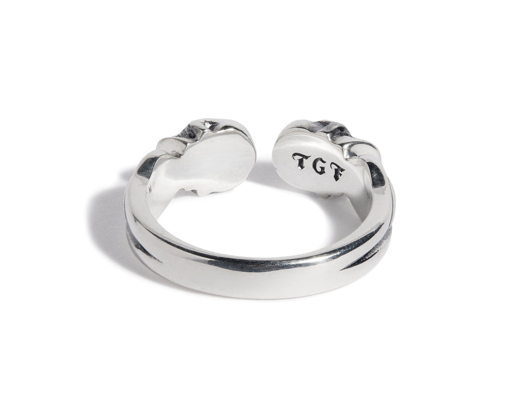 Double Headed Open Skull Band