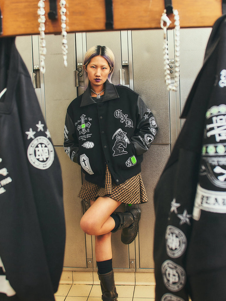 TGF x END. Varsity Jacket