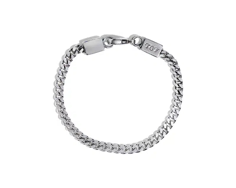 Flat Curb Chain Bracelet