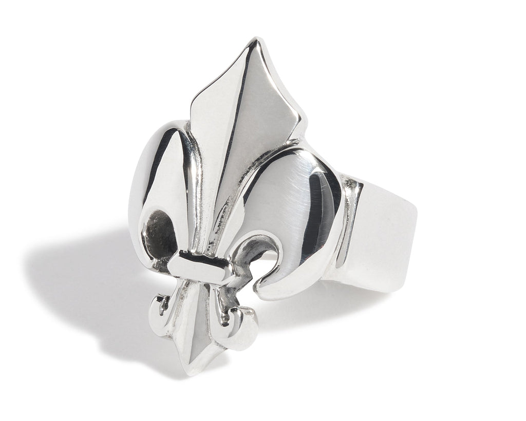 Large Fleur De Lis Ring