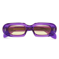 Purple with Yellow Lenses