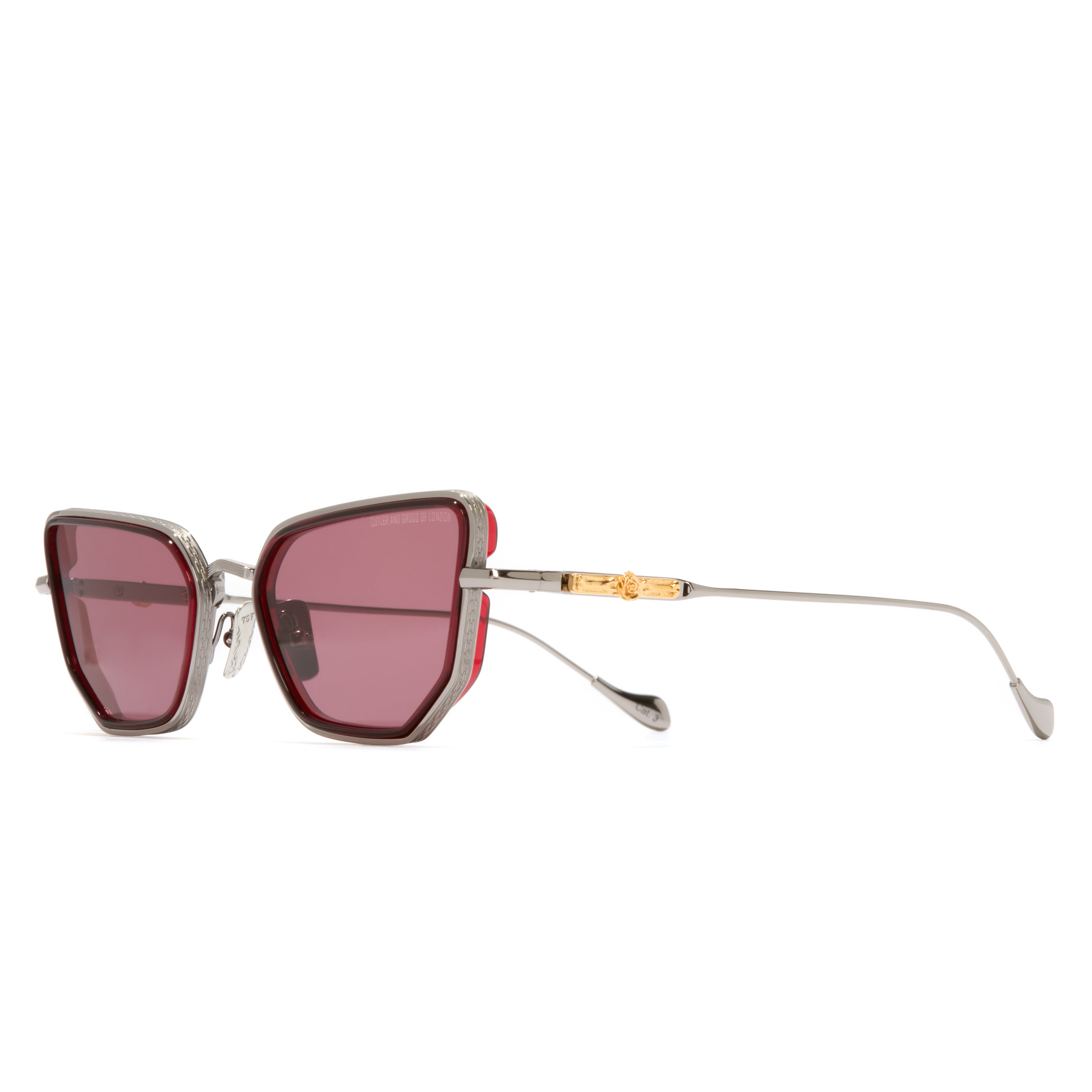 CUTLER AND GROSS OF LONDONサングラス Cutler and Gross x TGF Paisley Cat Eye Sunglasses – The Great Frog