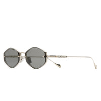Silver Frame and Grey Lens
