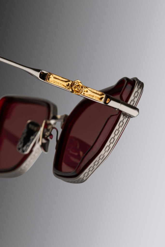 Cutler and Gross x TGF Paisley Cat Eye Sunglasses