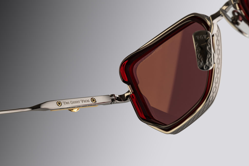 Cutler and Gross x TGF Paisley Cat Eye Sunglasses