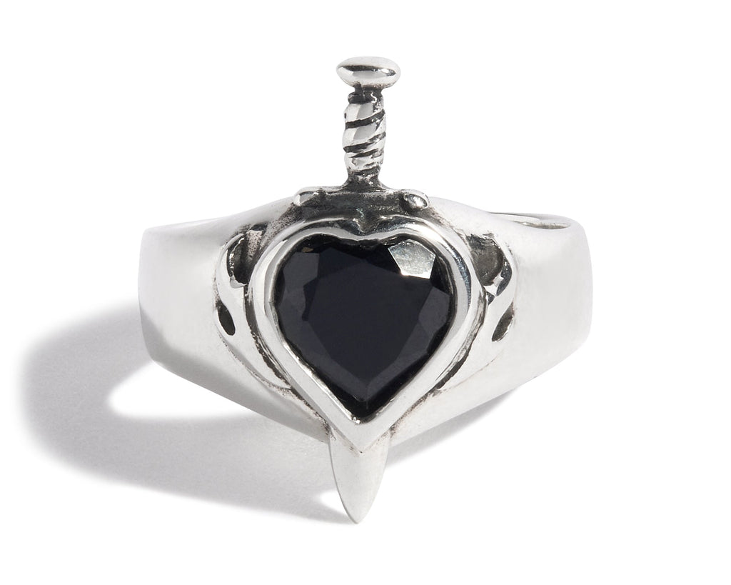 Heart & Dagger Ring