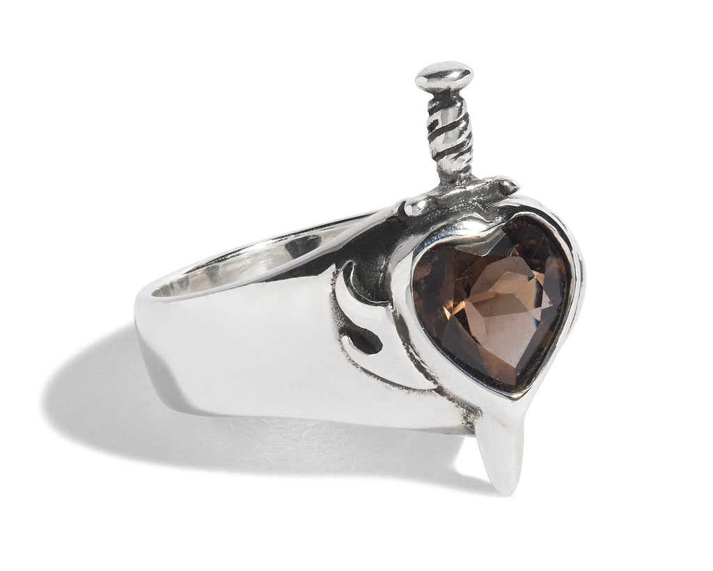 Heart & Dagger Ring