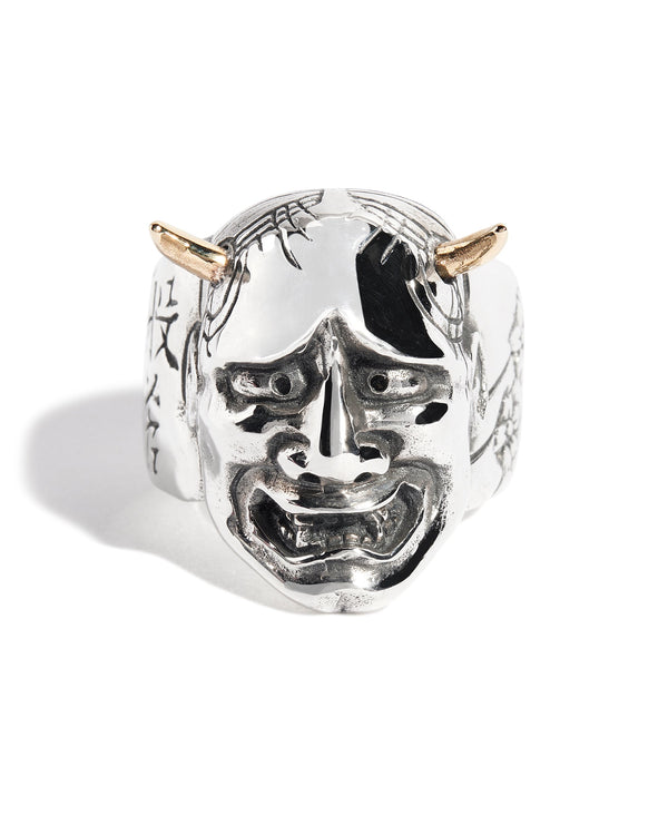 Hannya Mask Ring