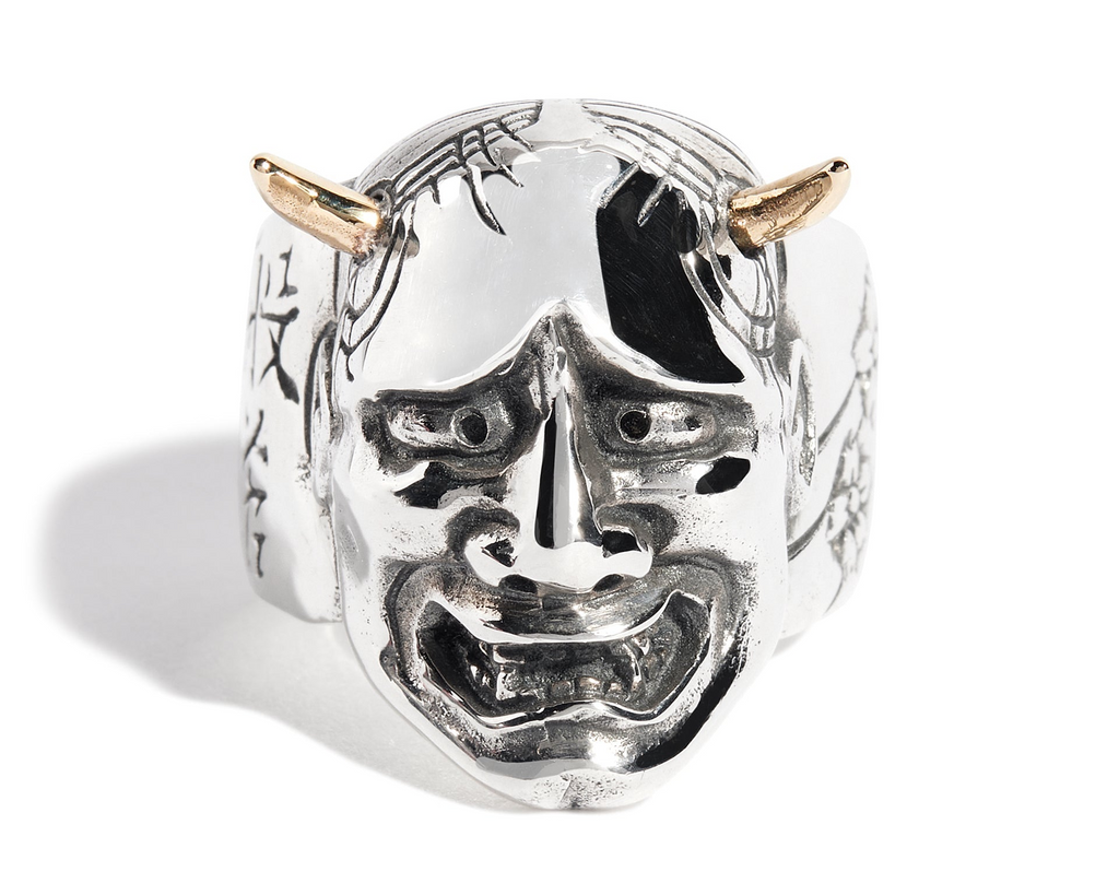 Hannya Mask Ring