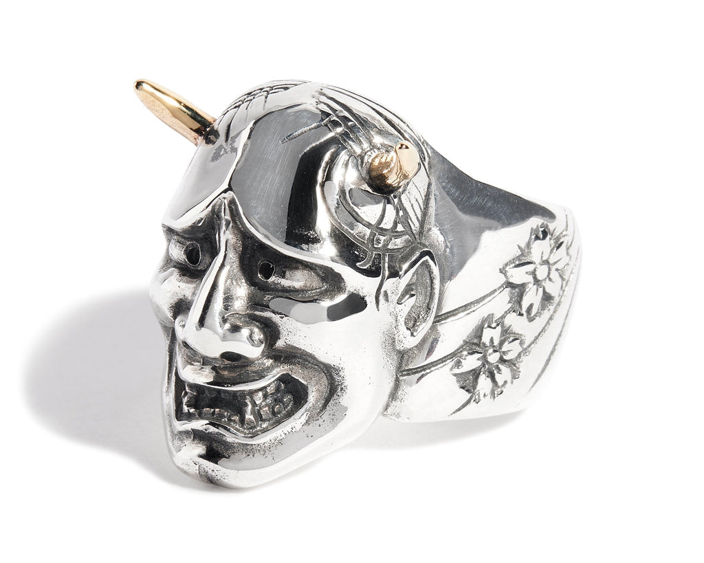 Hannya Mask Ring