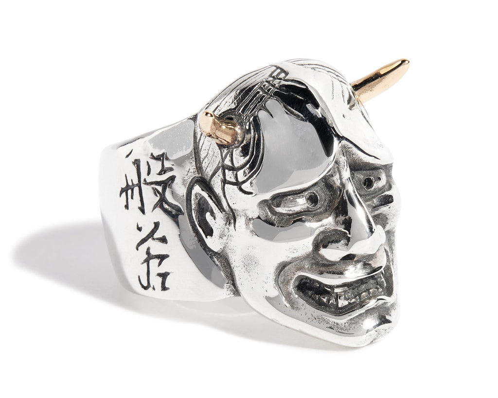 Hannya Mask Ring