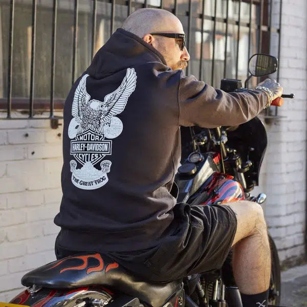 Official Harley Davidson x TGF 'FREEDOM IS A FULL TANK' Hoodie