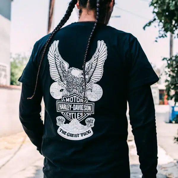 Official Harley Davidson x TGF 'FREEDOM IS A FULL TANK' T-Shirt