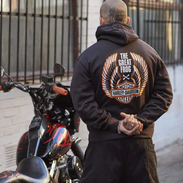 Official Harley Davidson x TGF 'GUARDIAN ANGEL' Hoodie