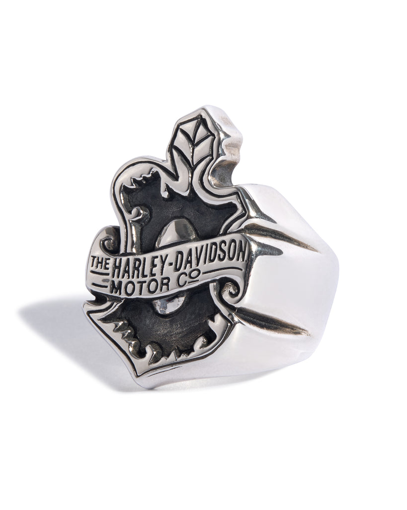 Official Harley Davidson x TGF Milwaukee Oak Leaf Ring