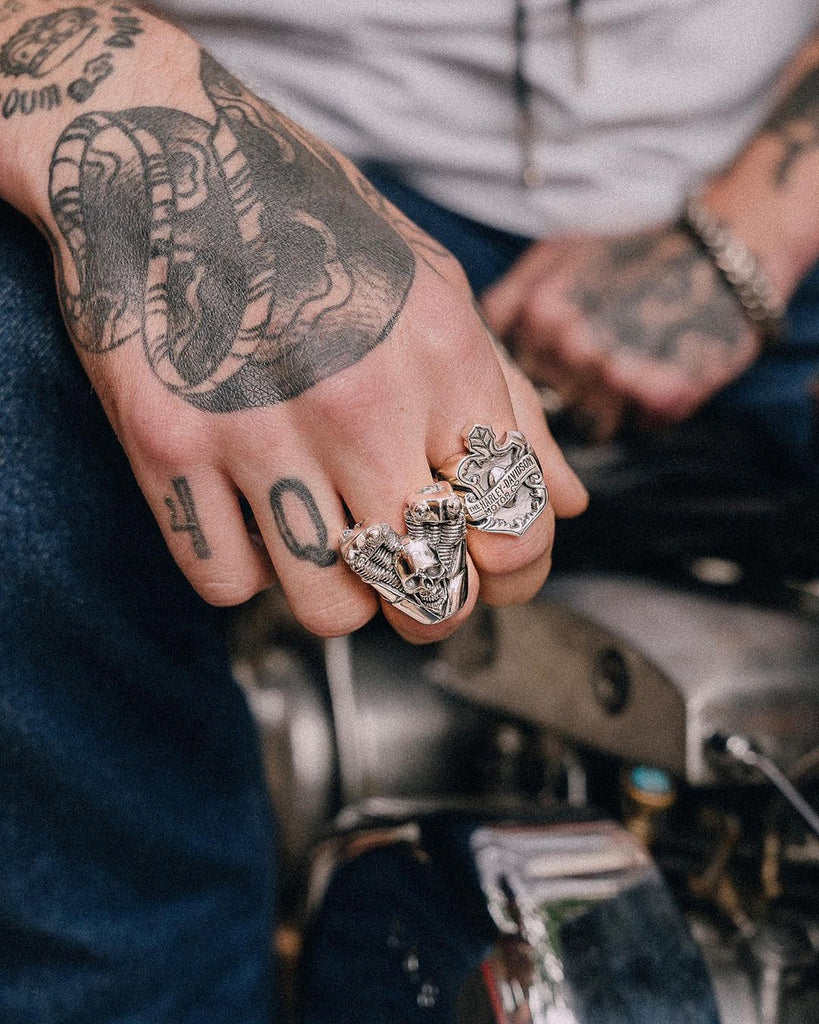 Official Harley Davidson x TGF Milwaukee Oak Leaf Ring
