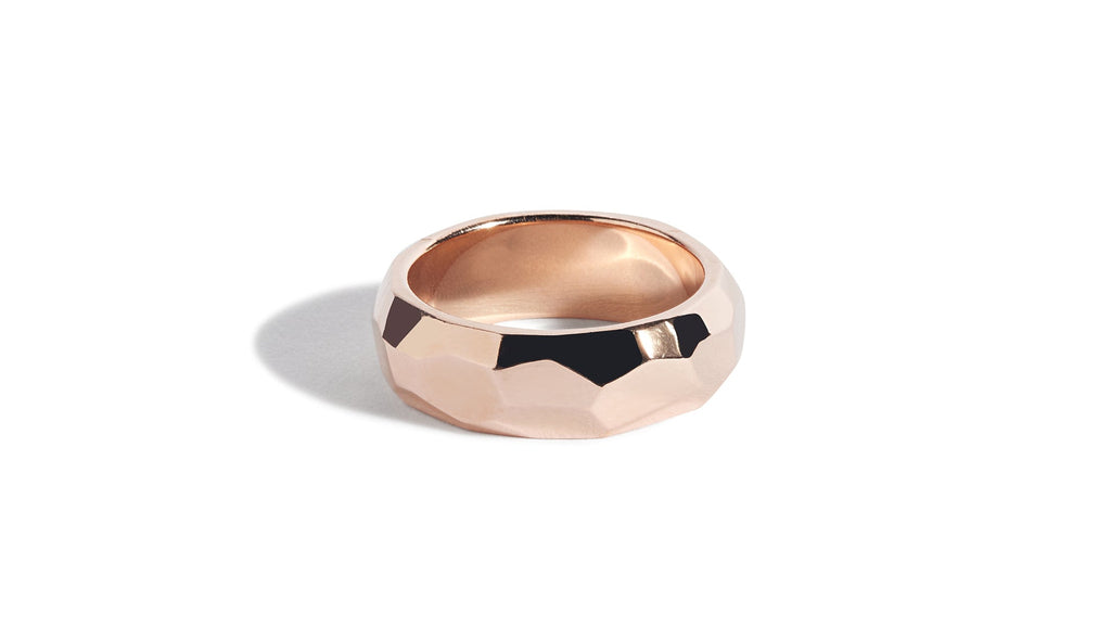 Hewn' Wedding Band