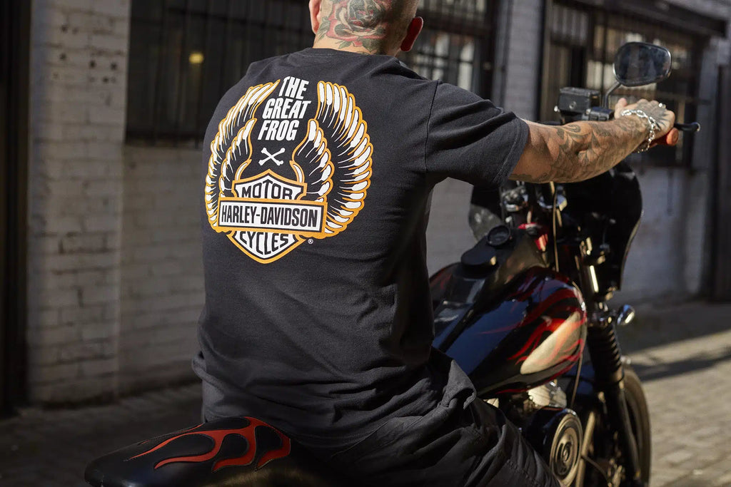 Official Harley Davidson x TGF 'GUARDIAN ANGEL' t-shirt – The Official Harley Davidson x TGF 'GUARDIAN ANGEL' t-shirt – The