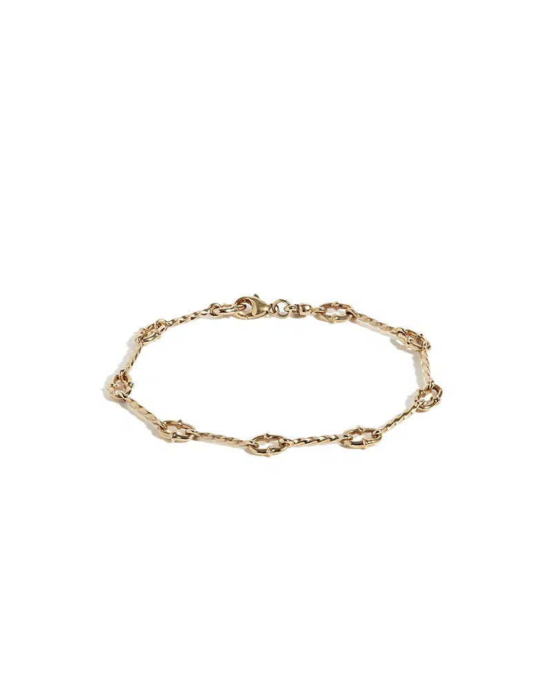 Janis Solid Gold Bracelet