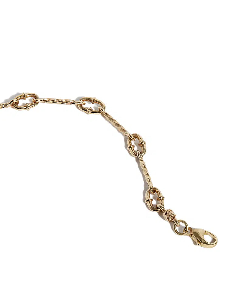 Janis Solid Gold Bracelet