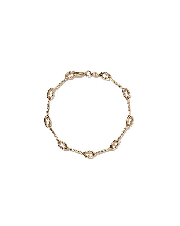 Janis Solid Gold Bracelet