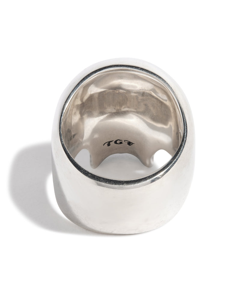 Jawless Medium Anatomical Skull Ring