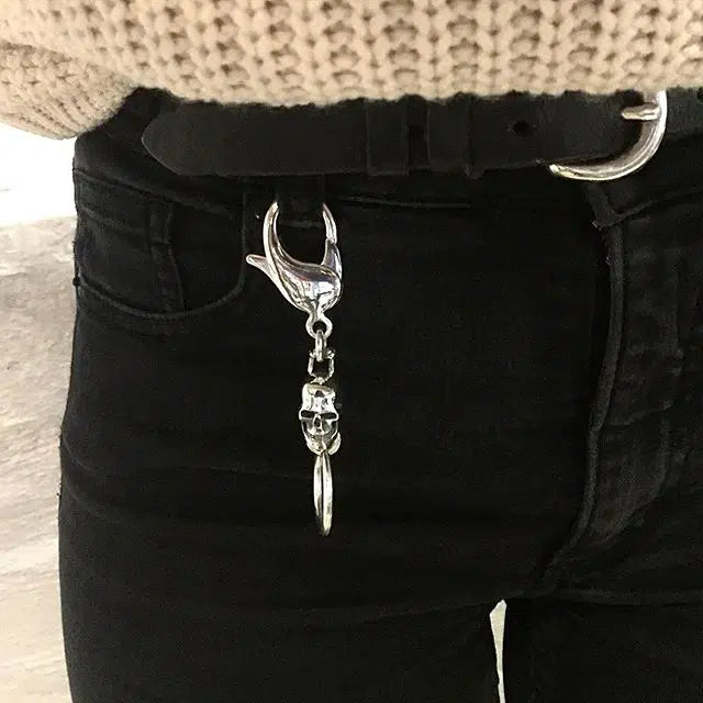 Anatomical Skull Key Ring